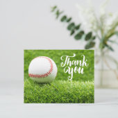 Carte de remerciements de baseball (Debout devant)