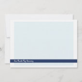 Carte de remerciements de Bichon Frise (Dos)