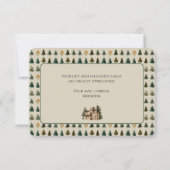 Carte de remerciements de boîte aux lettres de vac (Dos)