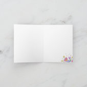 Carte de remerciements de bouquet (Intérieur)