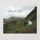 Carte de remerciements de budget intemporel classi (Devant)