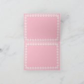 Carte de remerciements de cadeau de baby shower de (Intérieur)