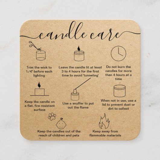 Carte de remerciements de carte de bougie Ajouter  (Devant)