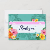 Carte de remerciements de carte d'embarquement de  (Devant)