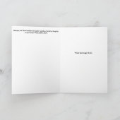 Carte de remerciements de chats psychédéliques (Intérieur)