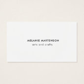 Carte de remerciements de commande élégante de pro (Dos)