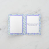 Carte de remerciements de confirmation (Intérieur)