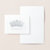 Carte de remerciements de couronne (Affichage)