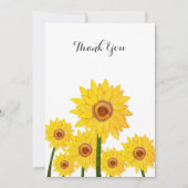 Carte de remerciements De Dessin À Main Authentiqu (Devant)