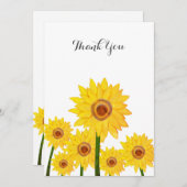 Carte de remerciements De Dessin À Main Authentiqu (Devant / Derrière)