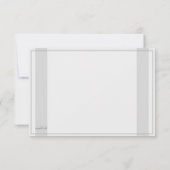 Carte de remerciements de diplôme (Dos)