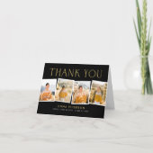 Carte de remerciements de diplôme moderne du album (Devant)