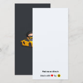 Carte de remerciements de DLive (Devant / Derrière)