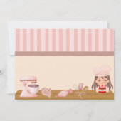 Carte de remerciements de fête d'anniversaire (Dos)