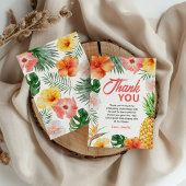 Carte de remerciements de fête d'anniversaire à Ha