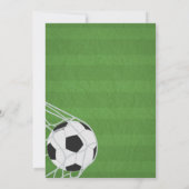 Carte de remerciements de fête d'anniversaire de f (Dos)