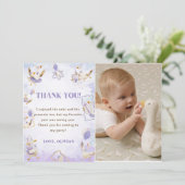 Carte de remerciements de fête d'anniversaire d'Oi (Debout devant)