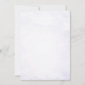 Carte de remerciements de fête d'anniversaire d'Oi (Dos)