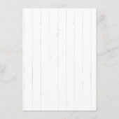 Carte de remerciements de Fête des mariées Boots r (Dos)