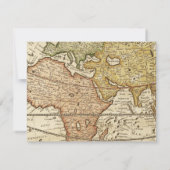 Carte de remerciements de Fête des mariées Carte d (Dos)