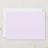 Carte de remerciements de Fête des mariées de scri (Dos)