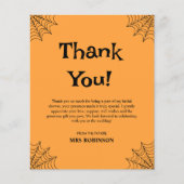 Carte de remerciements de Fête des mariées d'Hallo (Devant)