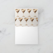 Carte de remerciements de Fête des mariées Espress (Intérieur)