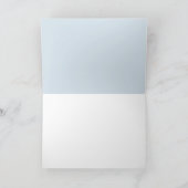 Carte de remerciements de Fête des mariées géométr (Intérieur)