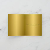 Carte de remerciements de fleurs de cerisier rose  (Intérieur)