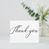 Carte de remerciements de forfait Entreprise moder (Debout devant)