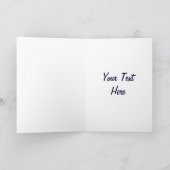 carte de remerciements de "Freedom" Bald Eagle (Intérieur)