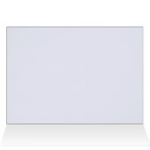 Carte de remerciements de germes floraux pourpres (Intérieur Horizontal (haut))