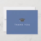 Carte de remerciements de graduation Casquette de  (Devant)