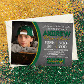 Carte de remerciements de graduation du tableau de