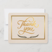 Carte de remerciements de graduation personnalisab (Devant)