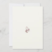 Carte de remerciements de jardinier paysager (Dos)