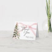 Carte de remerciements de la cale d'hiver (Devant)