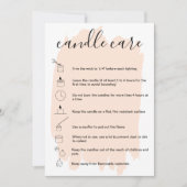 Carte de remerciements de la carte d'entretien aux (Devant)