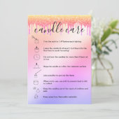 Carte de remerciements de la carte d'entretien des (Debout devant)