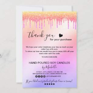 Carte de remerciements de la carte d'entretien des