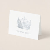 Carte de remerciements de la couronne (Devant)