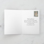 Carte de remerciements de la mort ou de la sympath (Intérieur)