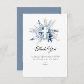 carte de remerciements de la première communion fl (Devant / Derrière)