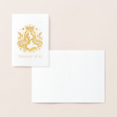 Carte de remerciements de la reine Pageant (Affichage)