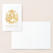 Carte de remerciements de la reine Pageant (Affichage)