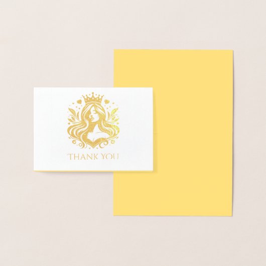 Carte de remerciements de la reine Pageant (Affichage)