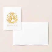 Carte de remerciements de la reine Pageant (Affichage)