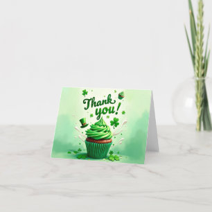 Carte de remerciements de la Saint-Patrick