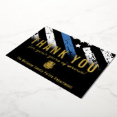 Carte de remerciements de l'anniversaire de la ret (Rotation)