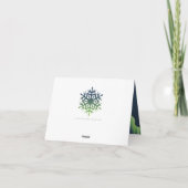 Carte de remerciements de l'aurore de Wonderlad (Dos)